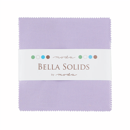 Moda Bella Solids Lilac 66 solid cotton - charm pack
