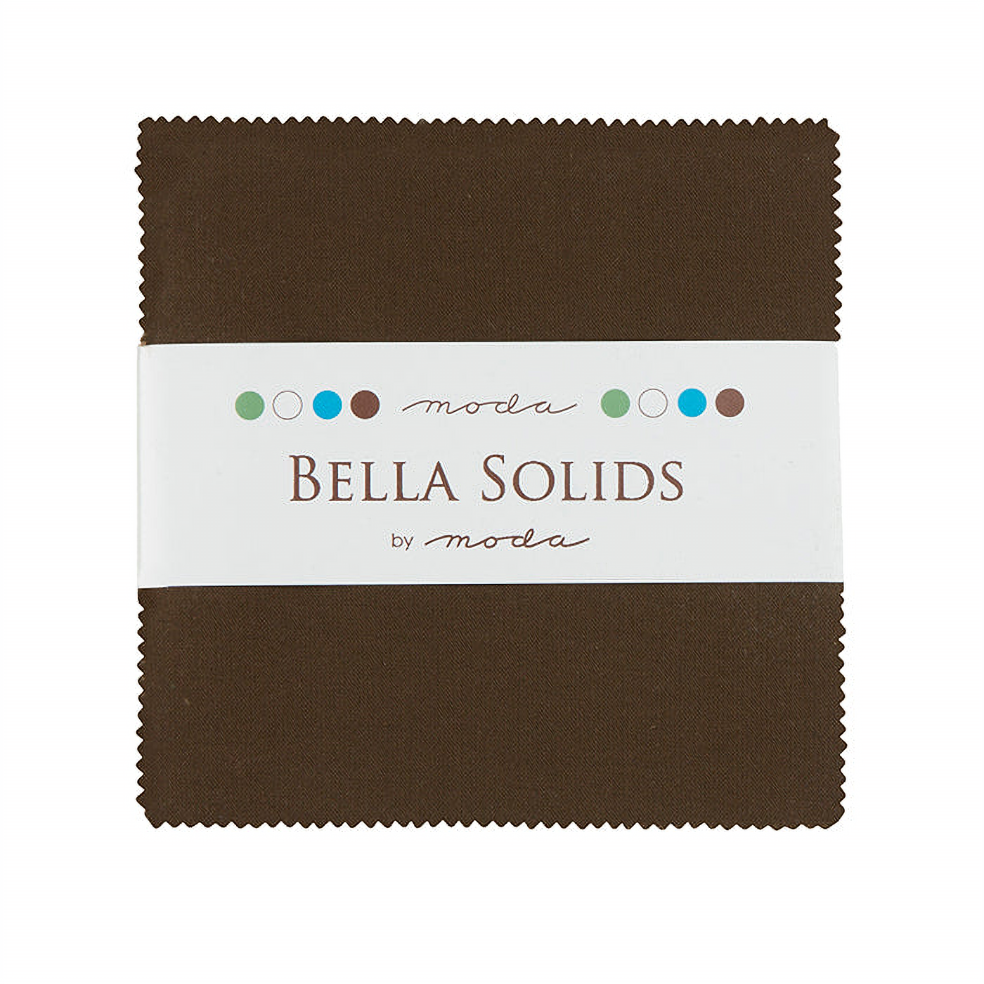 Moda Bella Solids Moda U Brown 71 solid cotton - charm pack