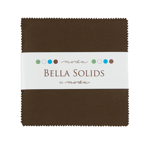 Moda Bella Solids Moda U Brown 71 solid cotton - charm pack