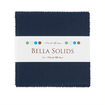 Moda Bella Solids Navy 20 solid cotton - charm pack