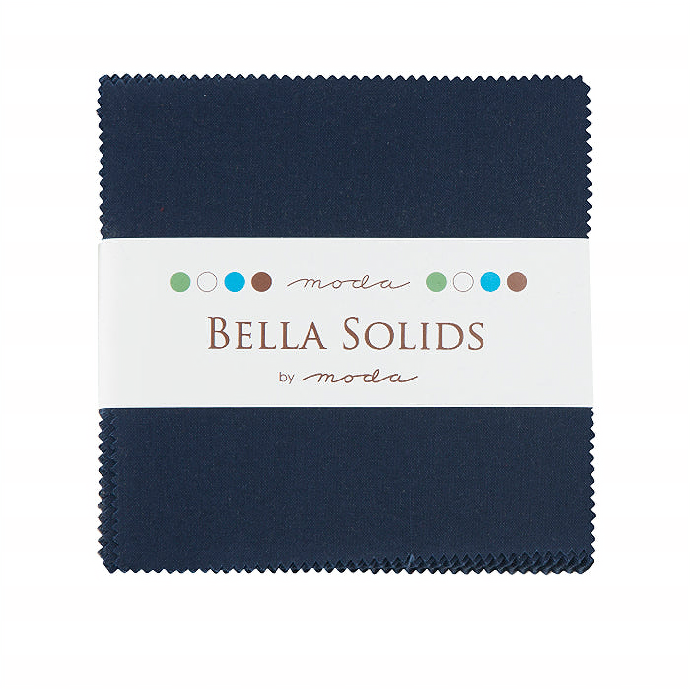 Moda Bella Solids Navy 20 solid cotton - charm pack