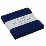 Moda Bella Solids Royal 19 solid cotton - charm pack