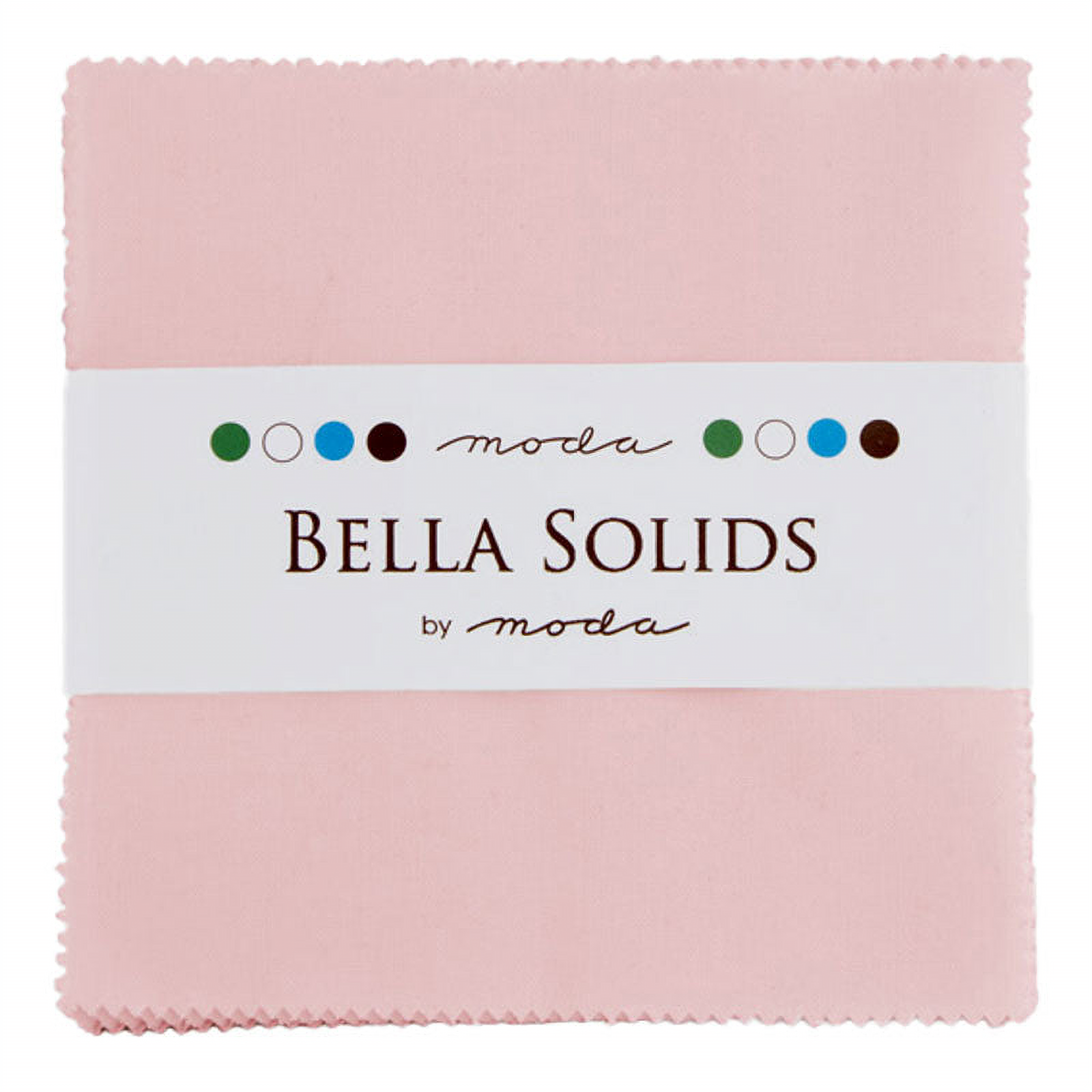 Moda Bella Solids Sisters Pink 145 solid cotton - charm pack