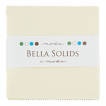 Moda Bella Solids Snow 11 solid cotton - charm pack