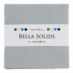 Moda Bella Solids Steel 184 solid cotton - charm pack