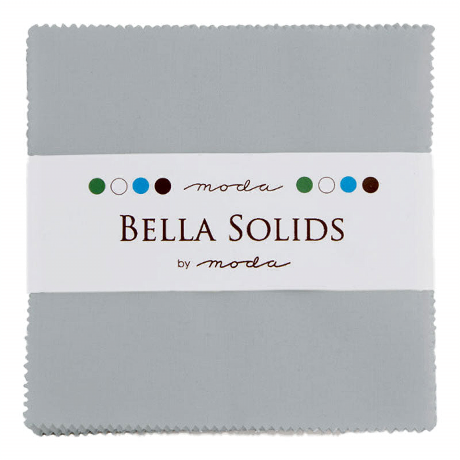 Moda Bella Solids Steel 184 solid cotton - charm pack