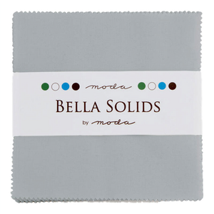 Moda Bella Solids Steel 184 solid cotton - charm pack