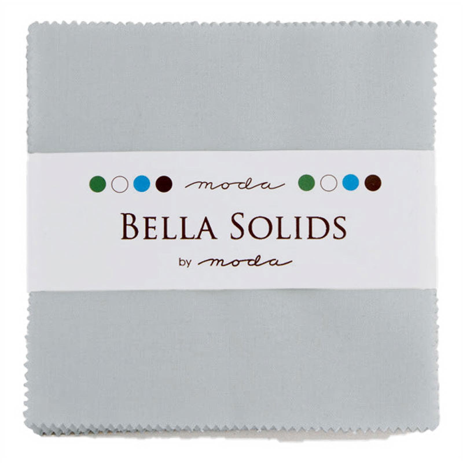 Moda Bella Solids Zen Grey 185 solid cotton - charm pack