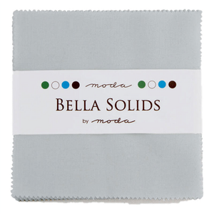 Moda Bella Solids Zen Grey 185 solid cotton - charm pack