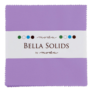Moda Bella Solids solid cotton quilting fabric - charm pack