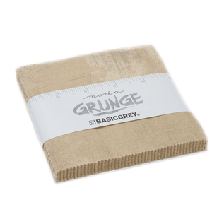 Moda Grunge Tan 162 cotton - charm pack