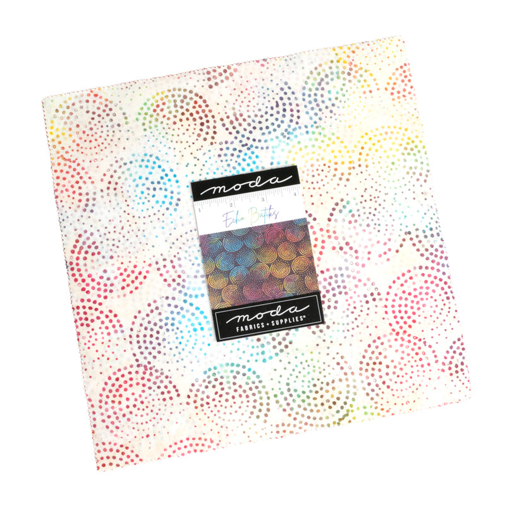 Echo Batiks patterned cotton quilting fabric by Moda