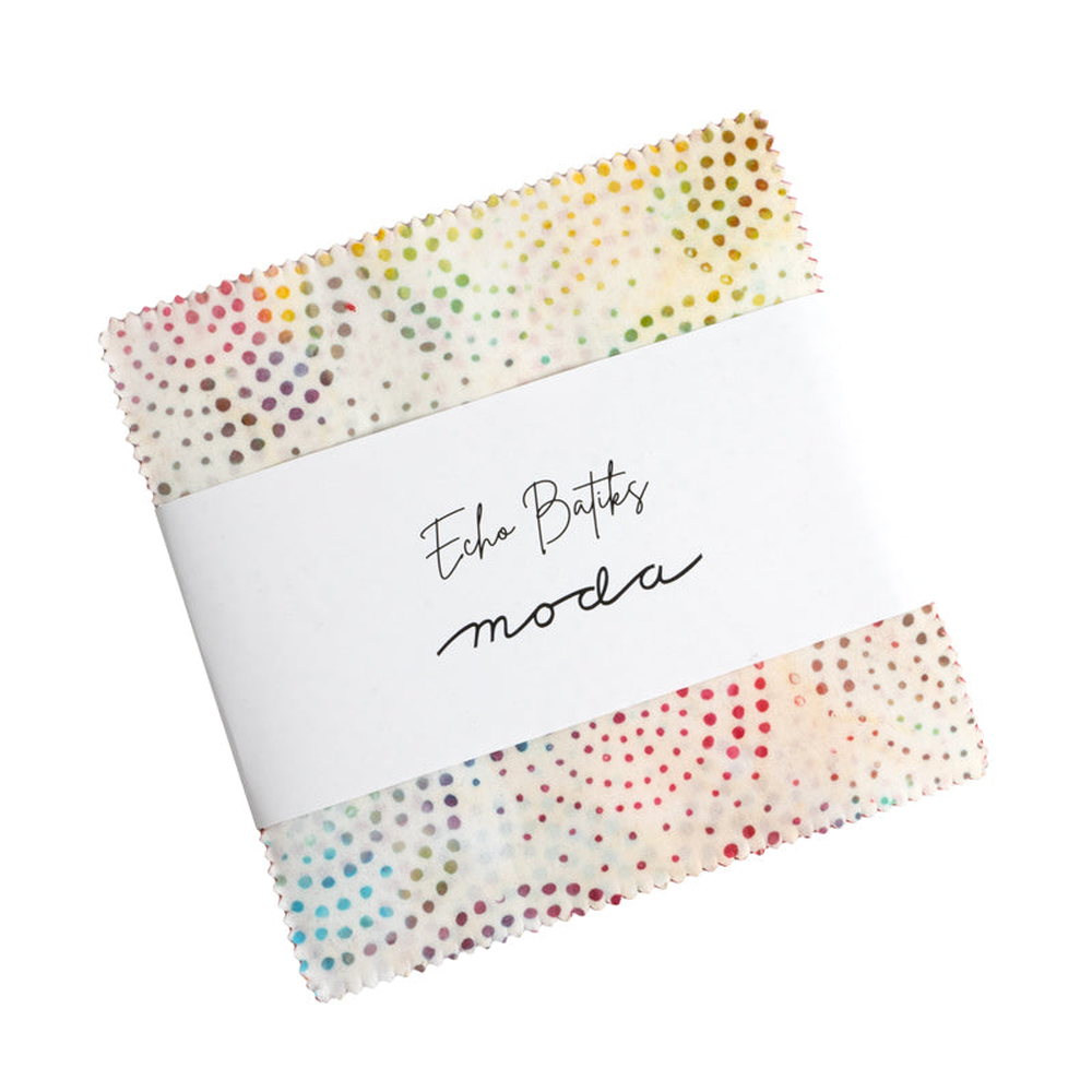 Echo Batiks patterned cotton quilting fabric by Moda