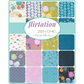 Flirtation patterned cotton quilting fabric by Moda