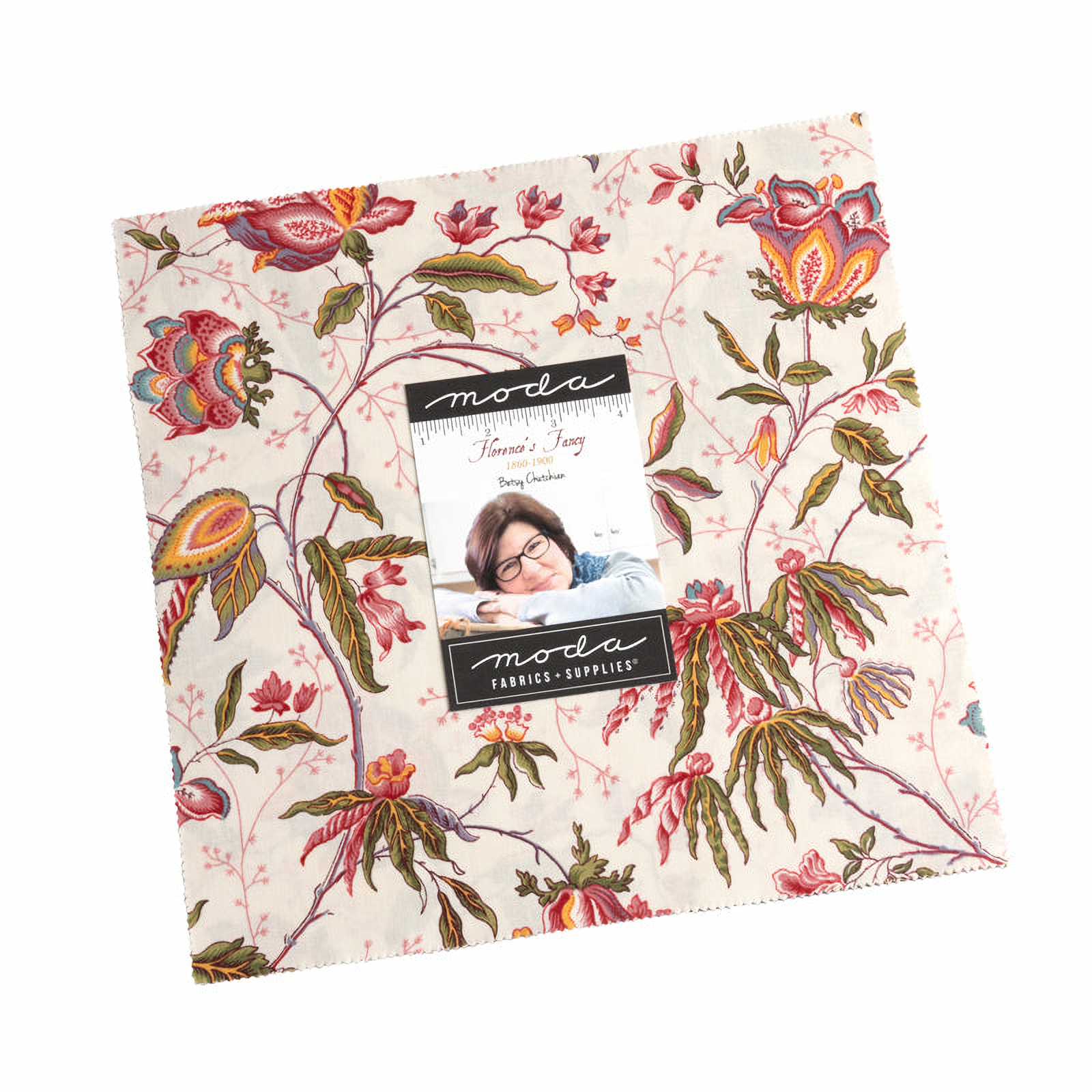 Florence's Fancy patterned cotton quilting fabric by Moda