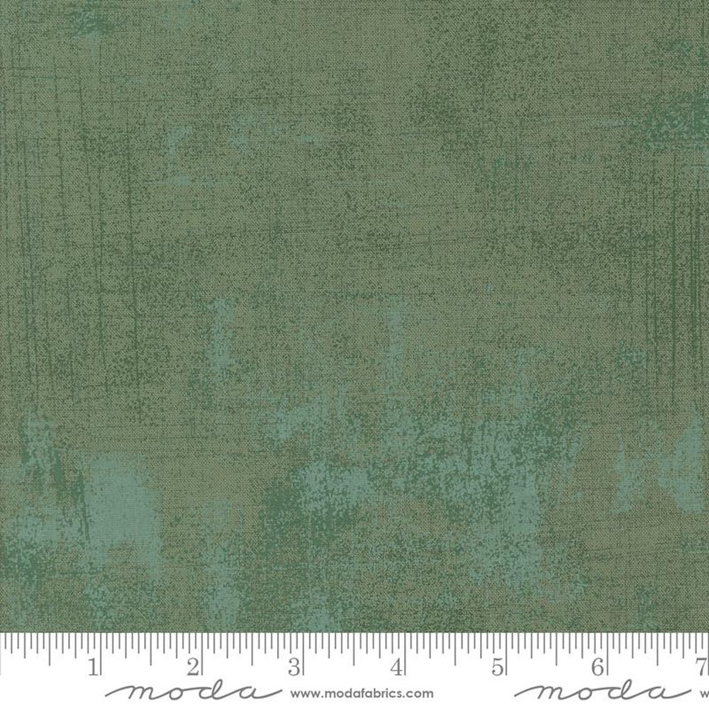 Moda Grunge Cotton Eucalyptus 604 cotton blender quilting fabric