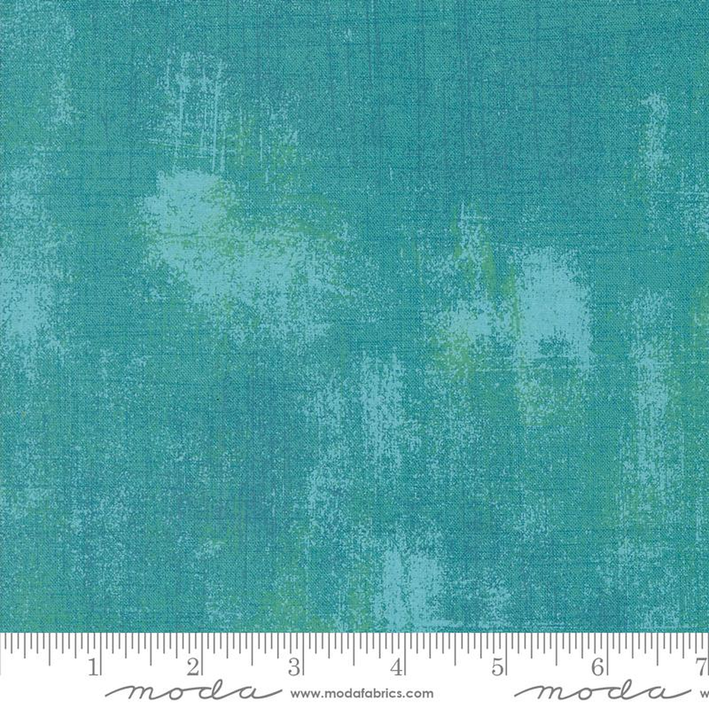 Moda Grunge Cotton Mint Tea 586 cotton blender quilting fabric
