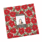 Holly Berry Tree Farm patterned cotton quilting fabric by Moda