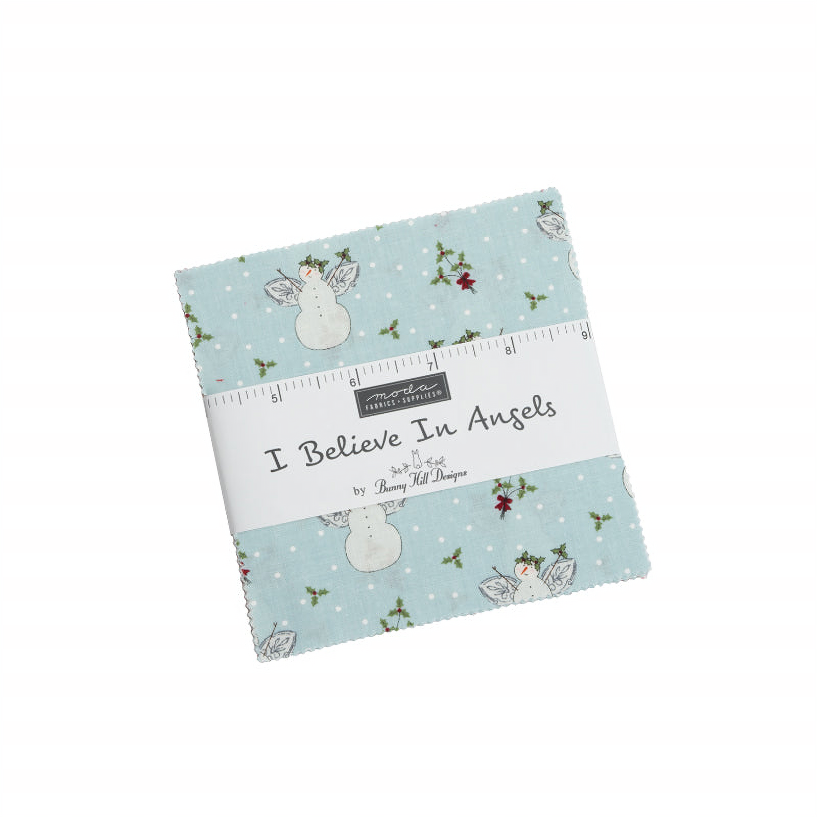 I Believe In Angels patterned cotton quilting fabric by Moda