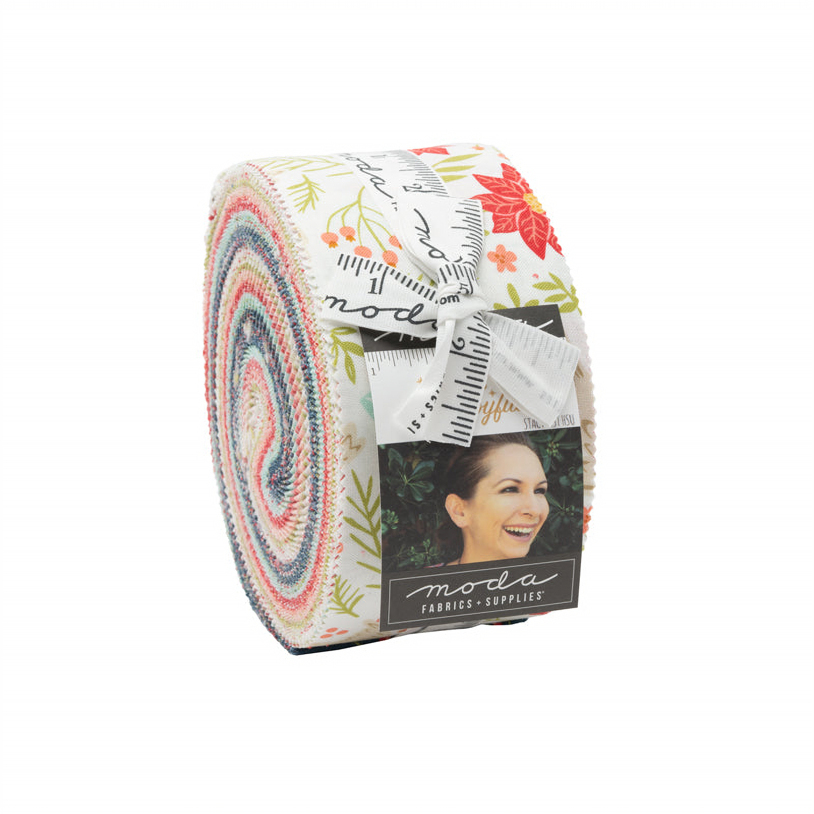 Joyful Joyful patterned cotton quilting fabric by Moda