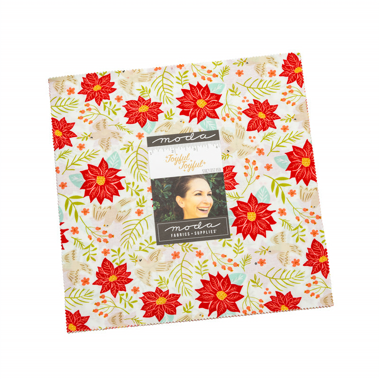 Joyful Joyful patterned cotton quilting fabric by Moda