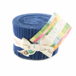 Moda Bella Solids Admiral Blue 48 solid cotton - jelly roll
