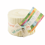 Moda Bella Solids Fig Tree Cream 67 solid cotton - jelly roll