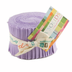 Moda Bella Solids Lilac 66 solid cotton - jelly roll