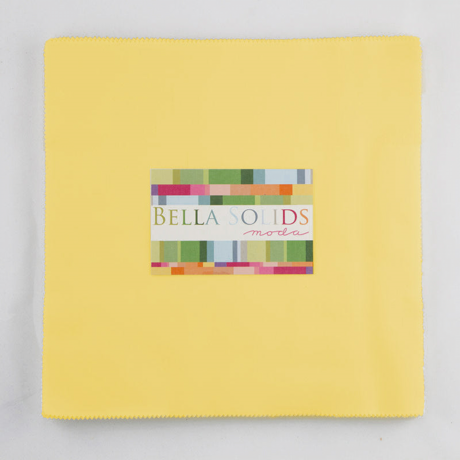 Moda Bella Solids 30's Yellow 23 solid cotton - layer cake