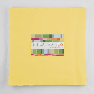 Moda Bella Solids 30's Yellow 23 solid cotton - layer cake