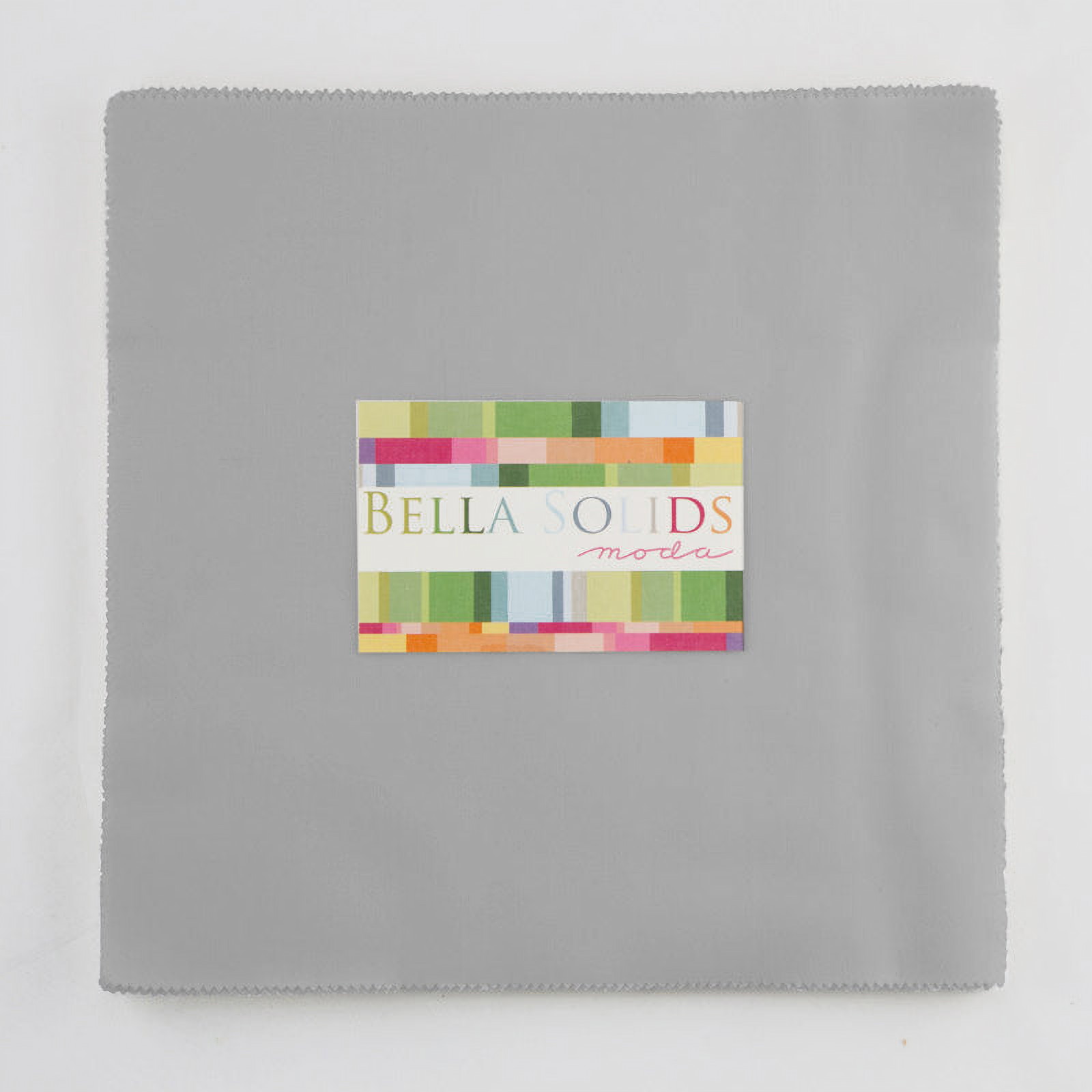 Moda Bella Solids Silver 183 solid cotton - layer cake