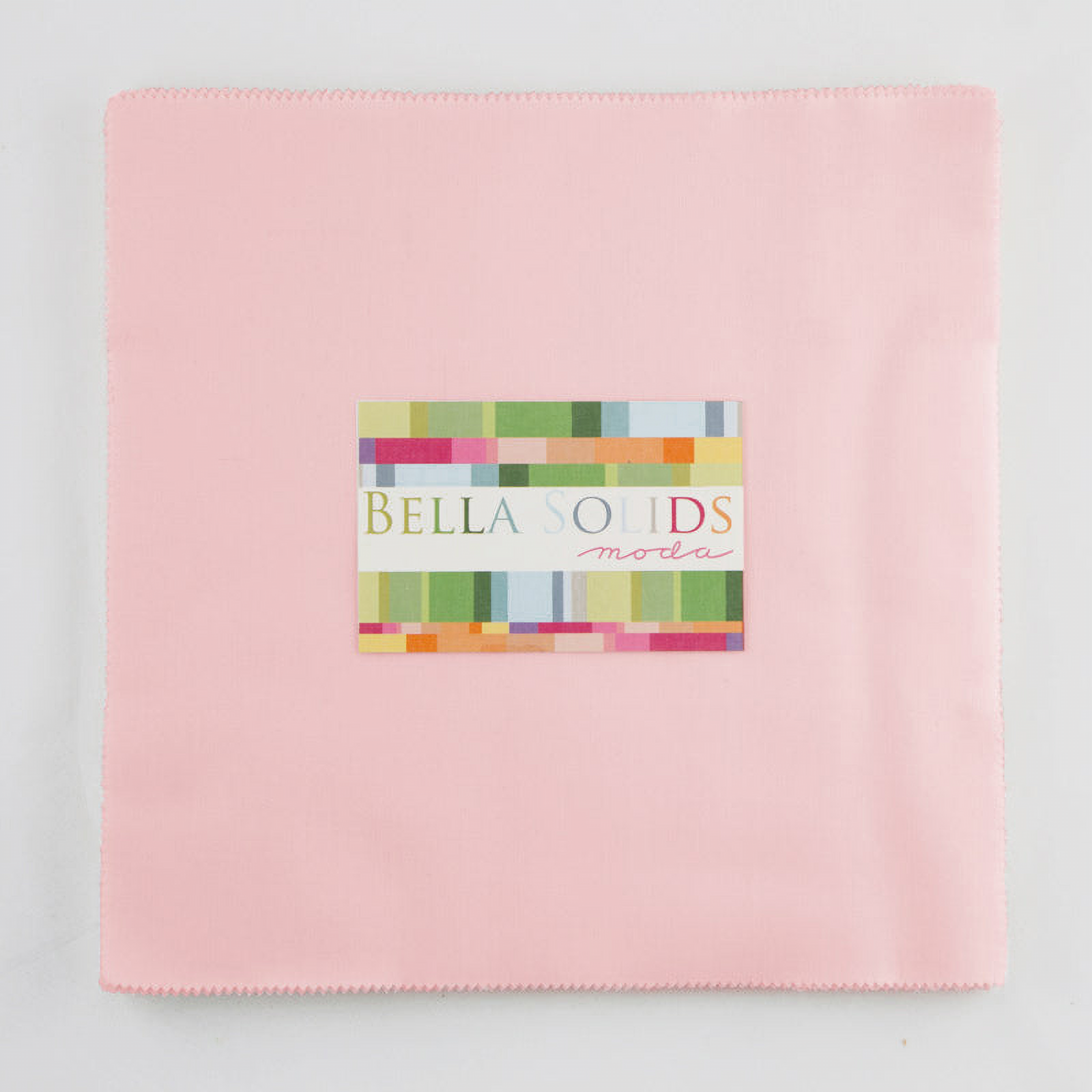 Moda Bella Solids Sister's Pink 145 solid cotton - layer cake