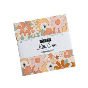 Kitty Corn patterned cotton quilting fabric by Moda