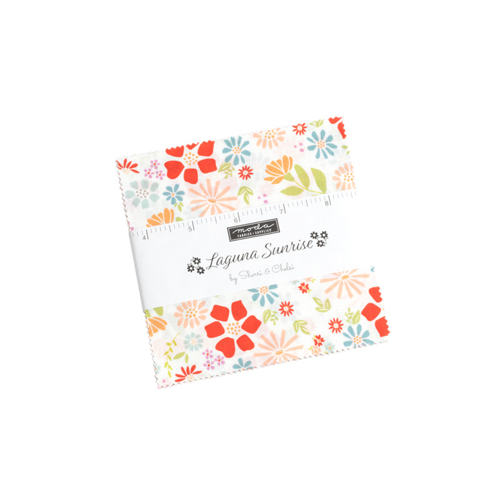 Laguna Sunrise patterned cotton quilting fabric by Moda