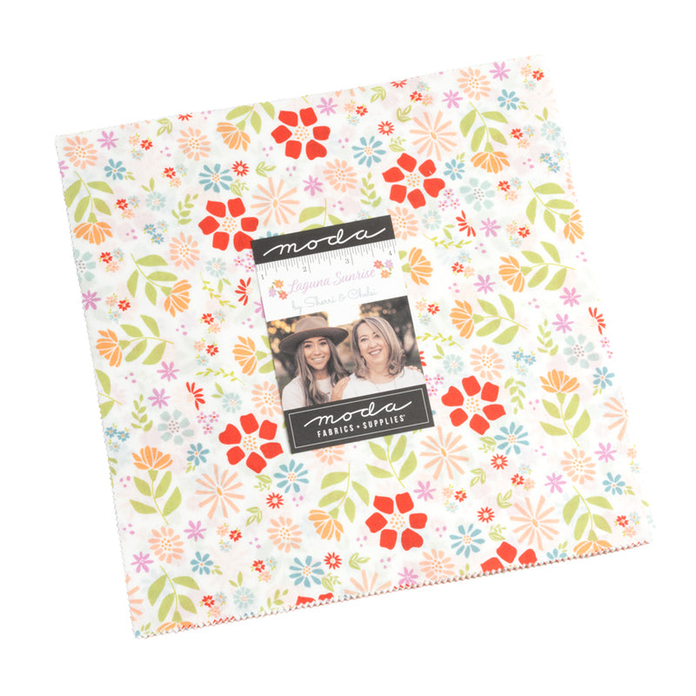 Laguna Sunrise patterned cotton quilting fabric by Moda
