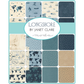 Longshore patterned cotton quilting fabric by Moda