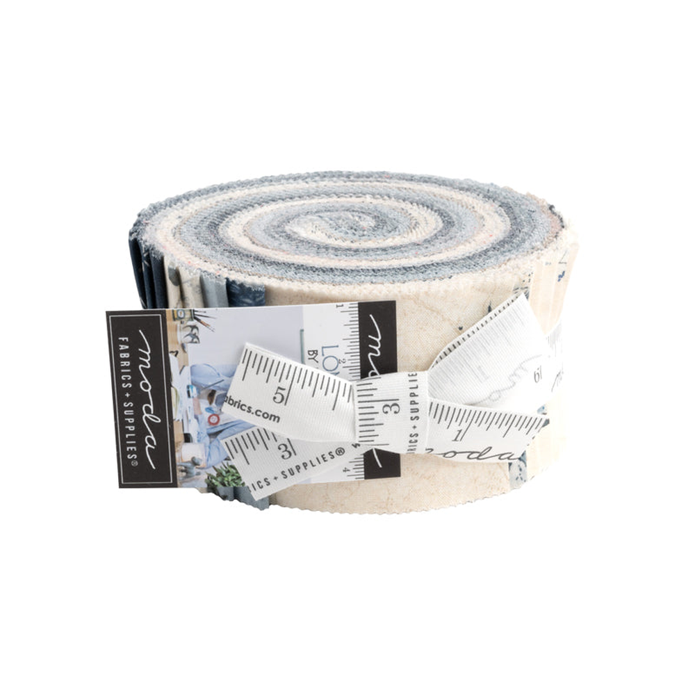 Longshore patterned cotton quilting fabric by Moda