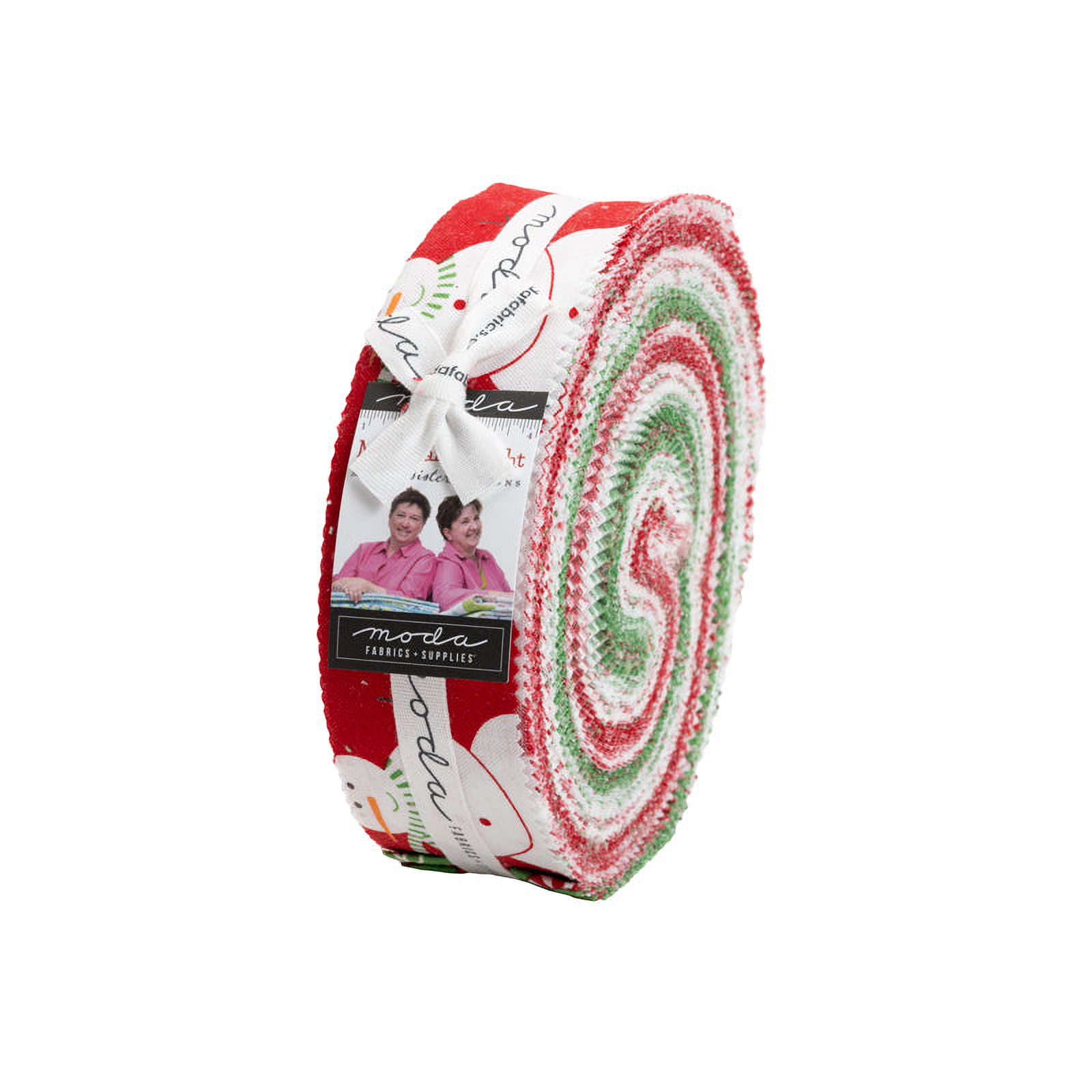 Merry and Bright patterned cotton quilting fabric by Moda
