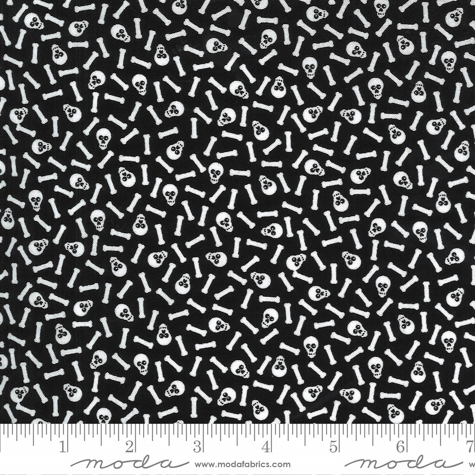 Midnight Magic II patterned cotton quilting fabric by Moda
