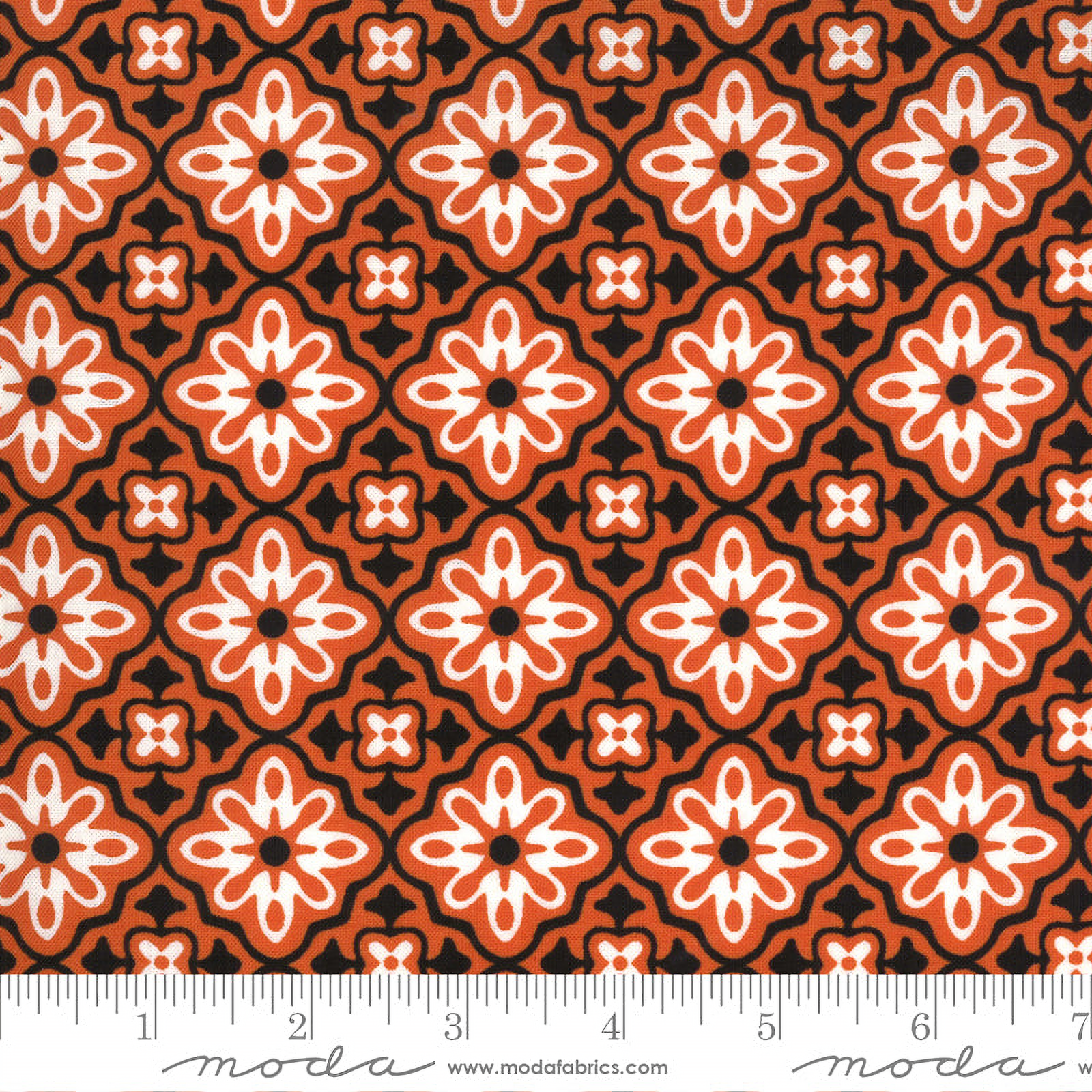Midnight Magic II patterned cotton quilting fabric by Moda