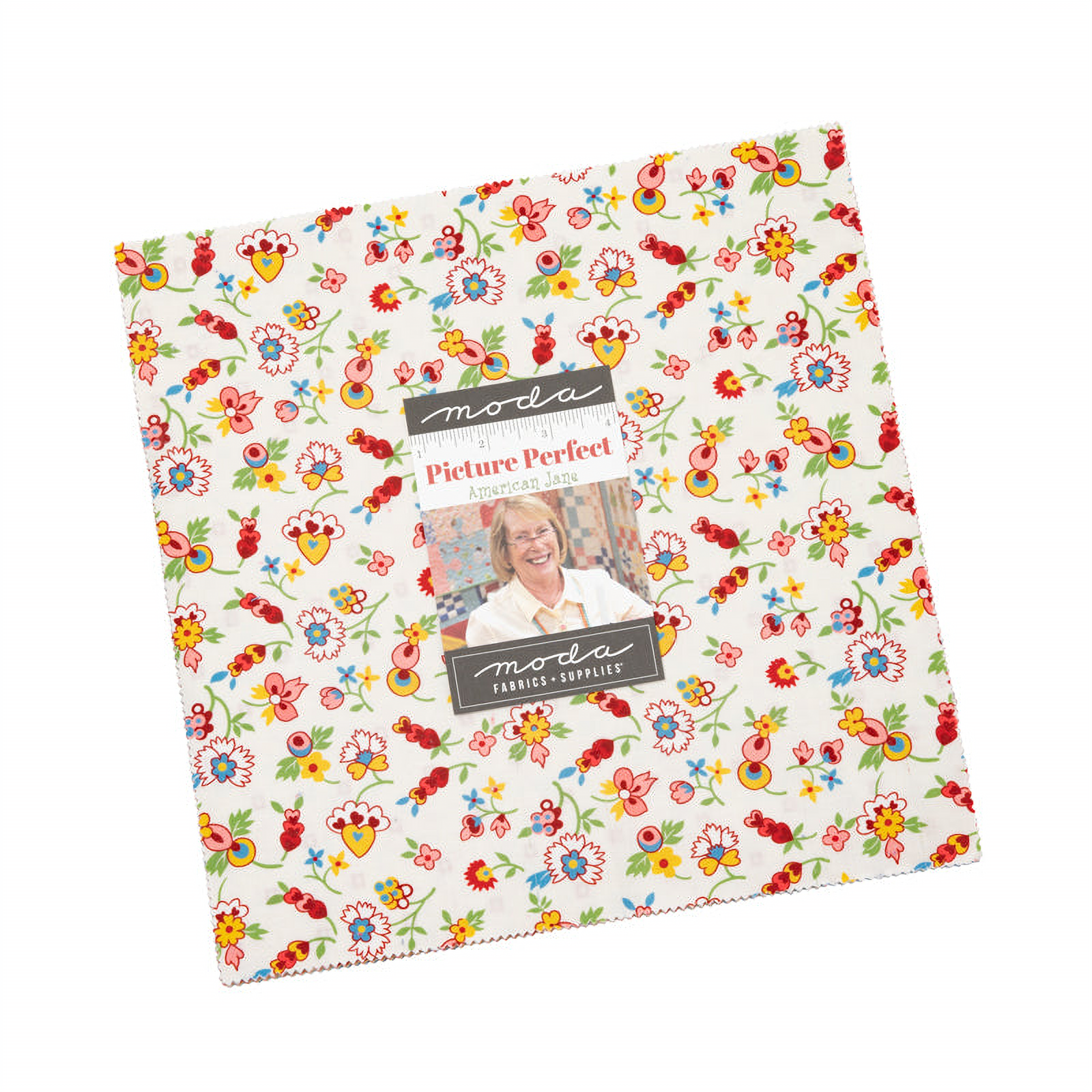 Picture Perfect patterned cotton quilting fabric by Moda