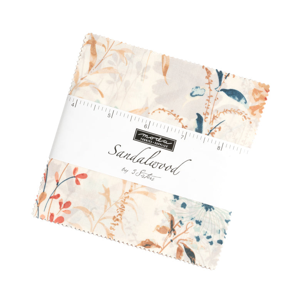 Sandalwood patterned cotton quilting fabric by Moda