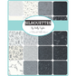 Silhouettes patterned cotton quilting fabric by Moda