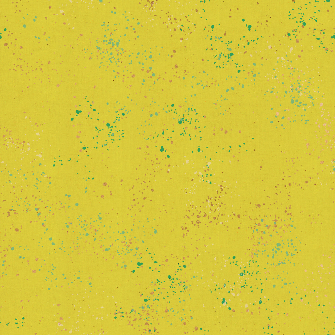 Speckled Metallic Citron 65M patterned cotton quilting fabric by Moda