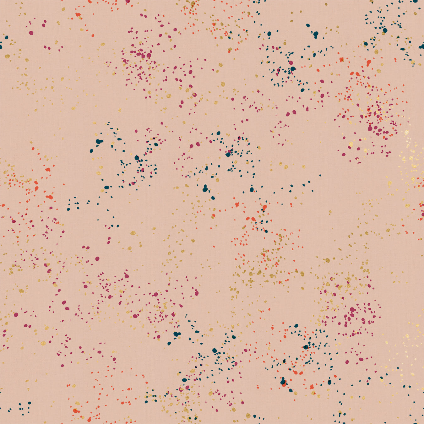 Speckled Metallic Sunstone 19M patterned cotton quilting fabric by Moda