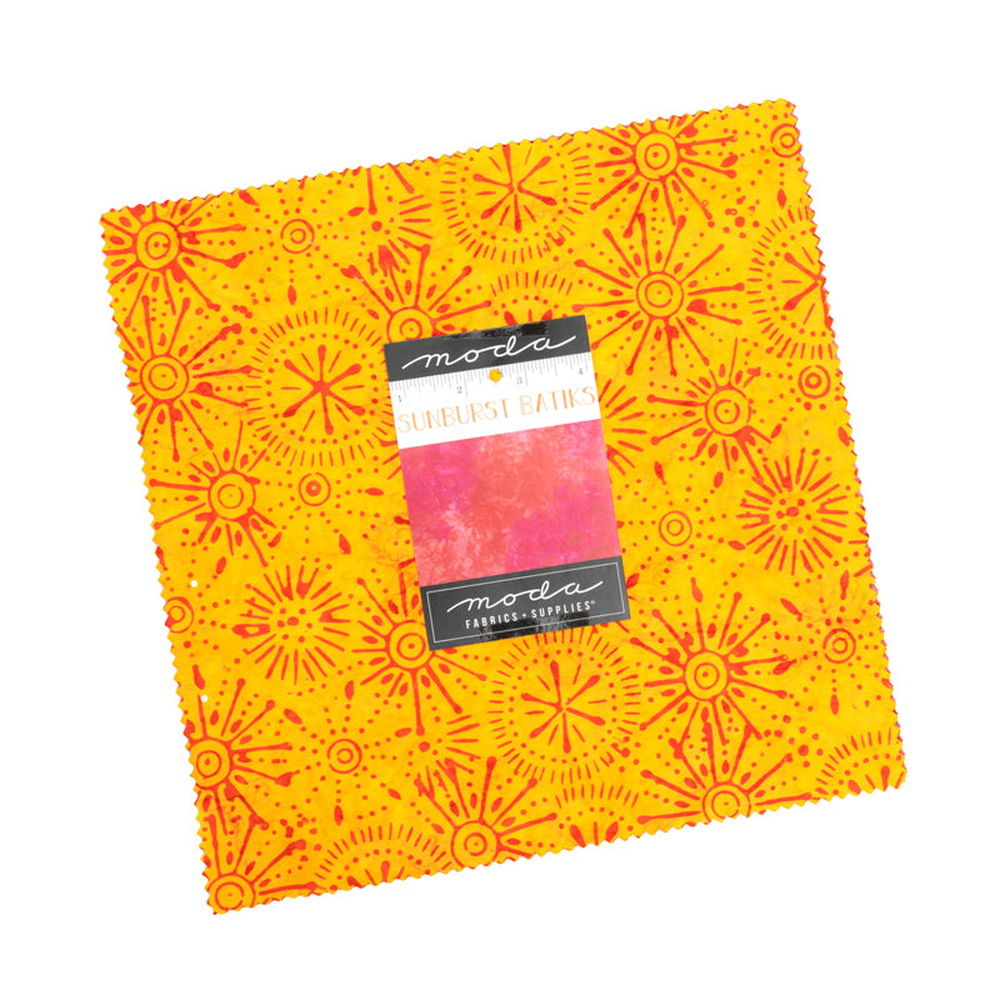 Sunburst Batiks patterned cotton quilting fabric by Moda