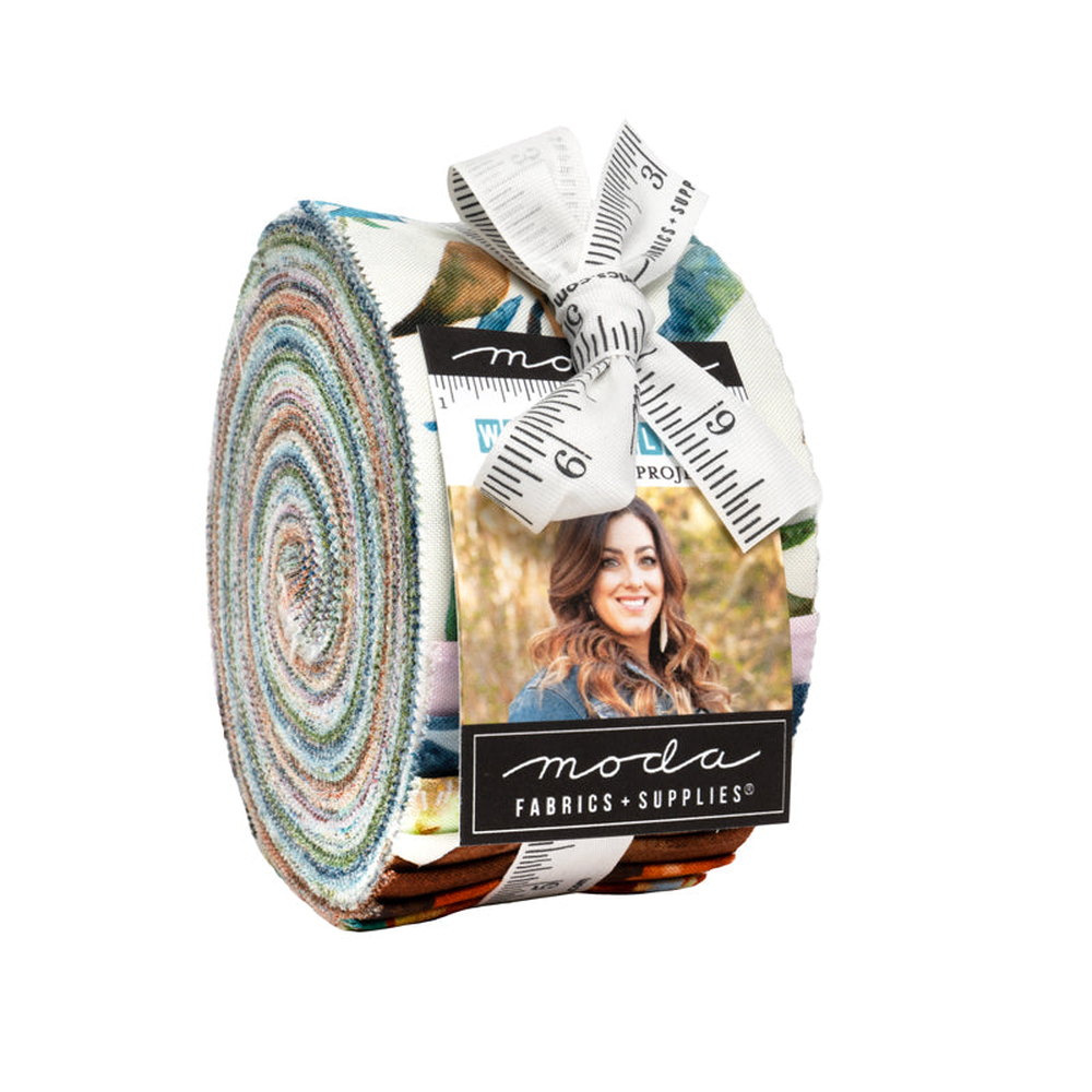 Wanderlust patterned cotton quilting fabric by Moda