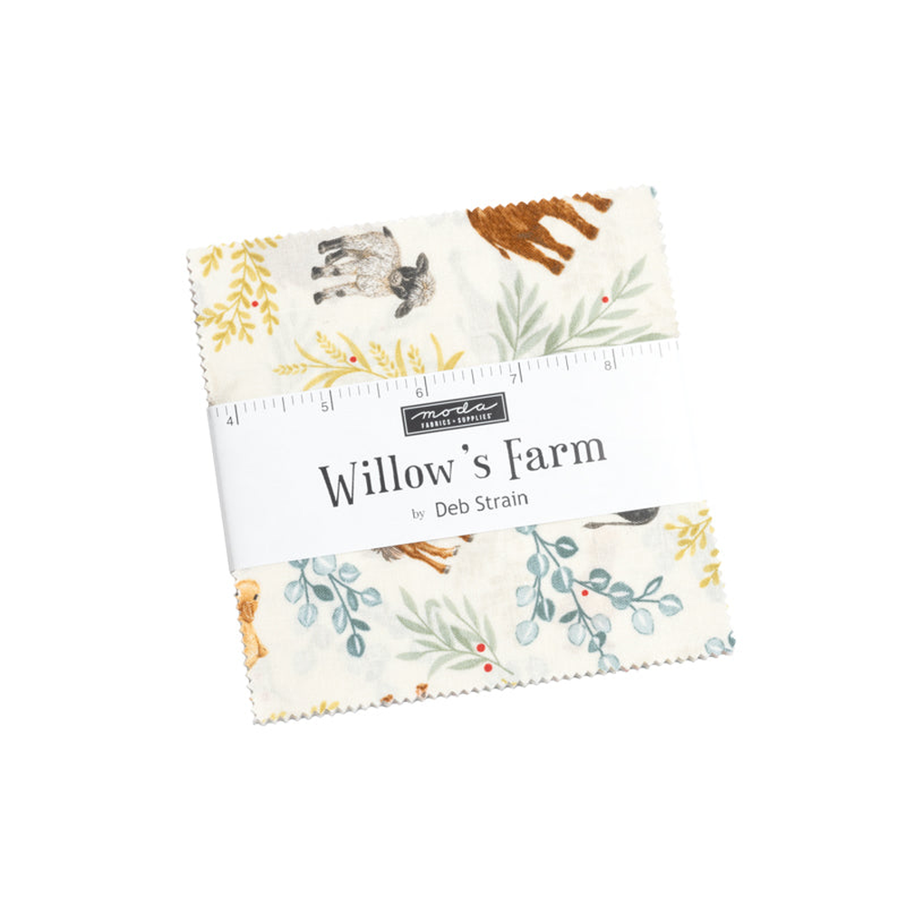 Willows Farm patterned cotton quilting fabric by Moda