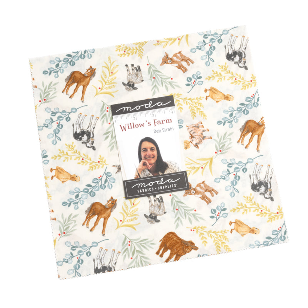 Willows Farm patterned cotton quilting fabric by Moda