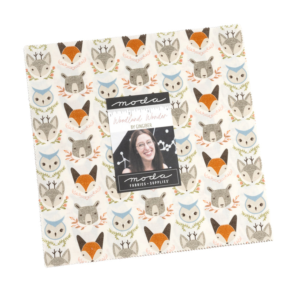 Woodland Wonder patterned cotton quilting fabric by Moda